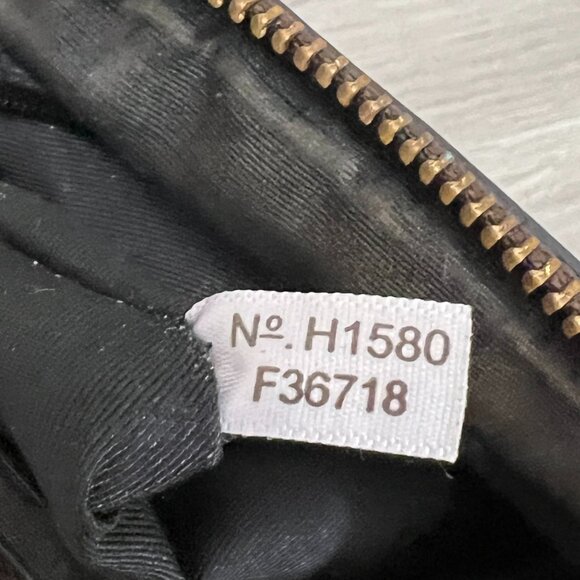 COACH Brown/Black Signature Coated Canvas Leather Mini Christie Carryall F36718 - Picture 5 of 10